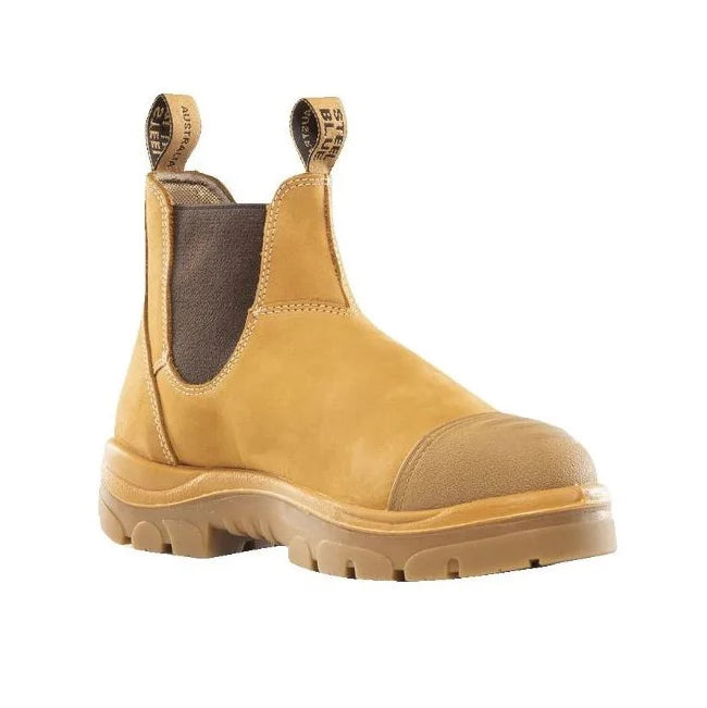 Steel Blue Hobart Slip On Scuff Cap Safety Boot - 312601