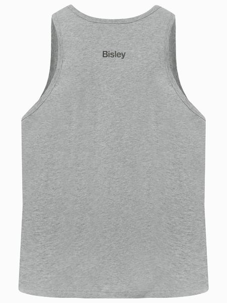 Bisley Mens Cotton Logo Singlet - BKS063