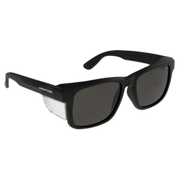 Frontside Safety Glasses Smoke Lens/Black Frame - 6502BK