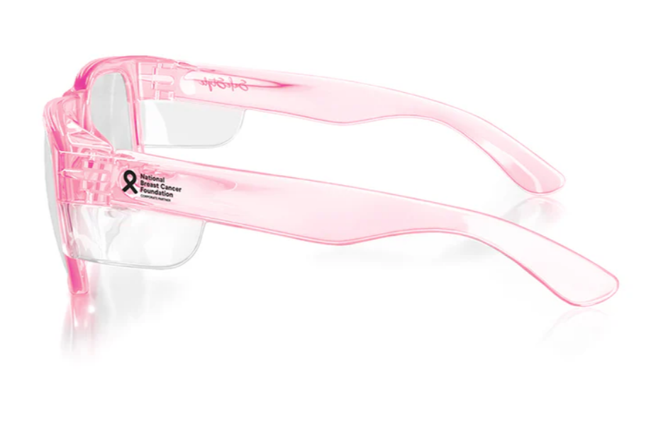 SafeStyle Fusions Pink Frame/Clear UV400
