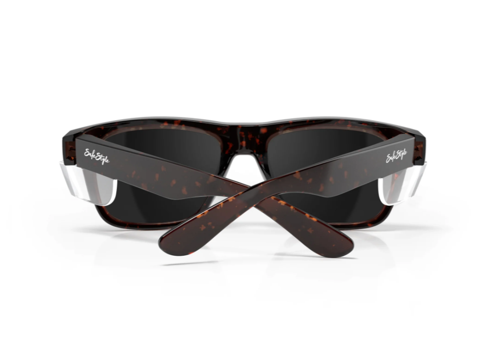 SafeStyle Fusions Matte Brown Tort Frame Brown Polarised Lens