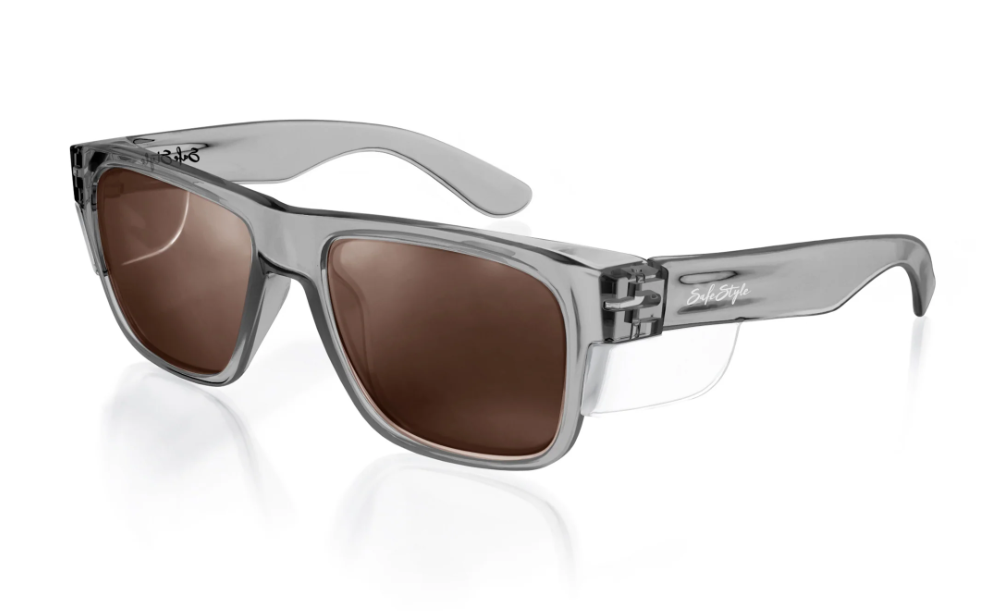 Safestyle Fusions Brown Polarised Lens Safety Glasses