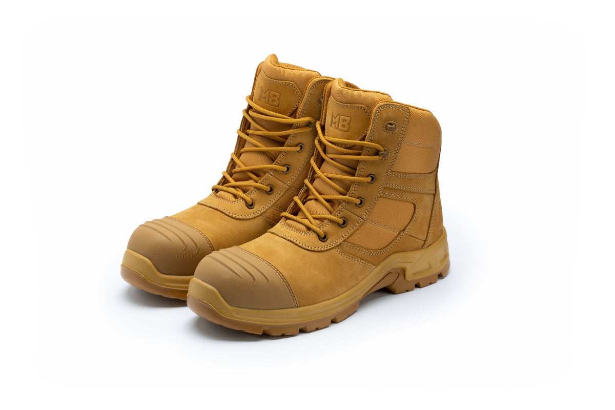 Cobber High Zip/Lace Safety Boot