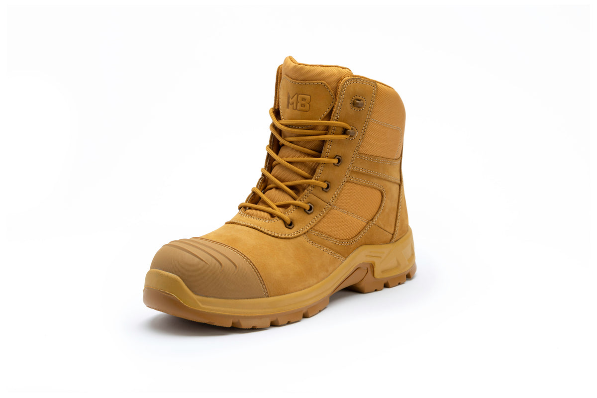 Cobber High Zip/Lace Safety Boot