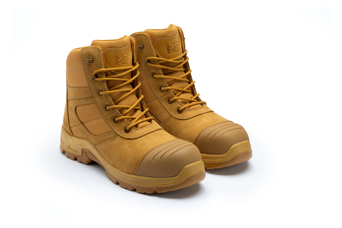 Cobber High Zip/Lace Safety Boot