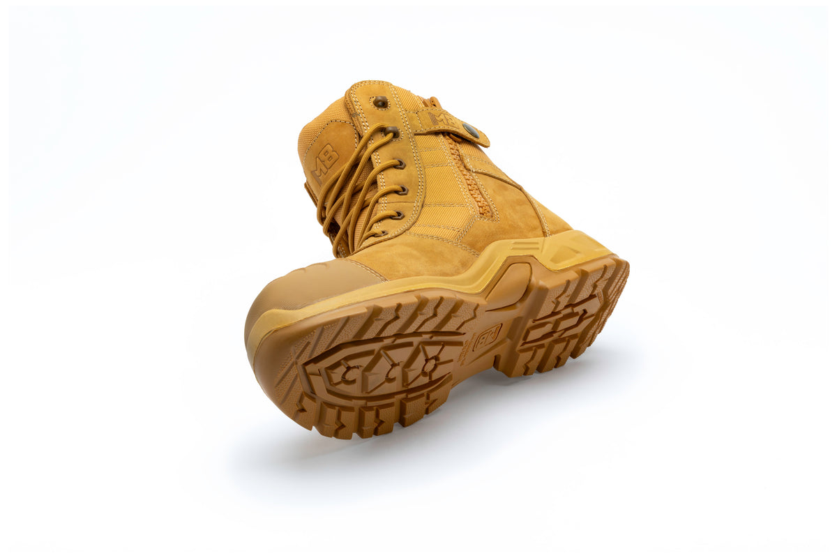 Cobber High Zip/Lace Safety Boot