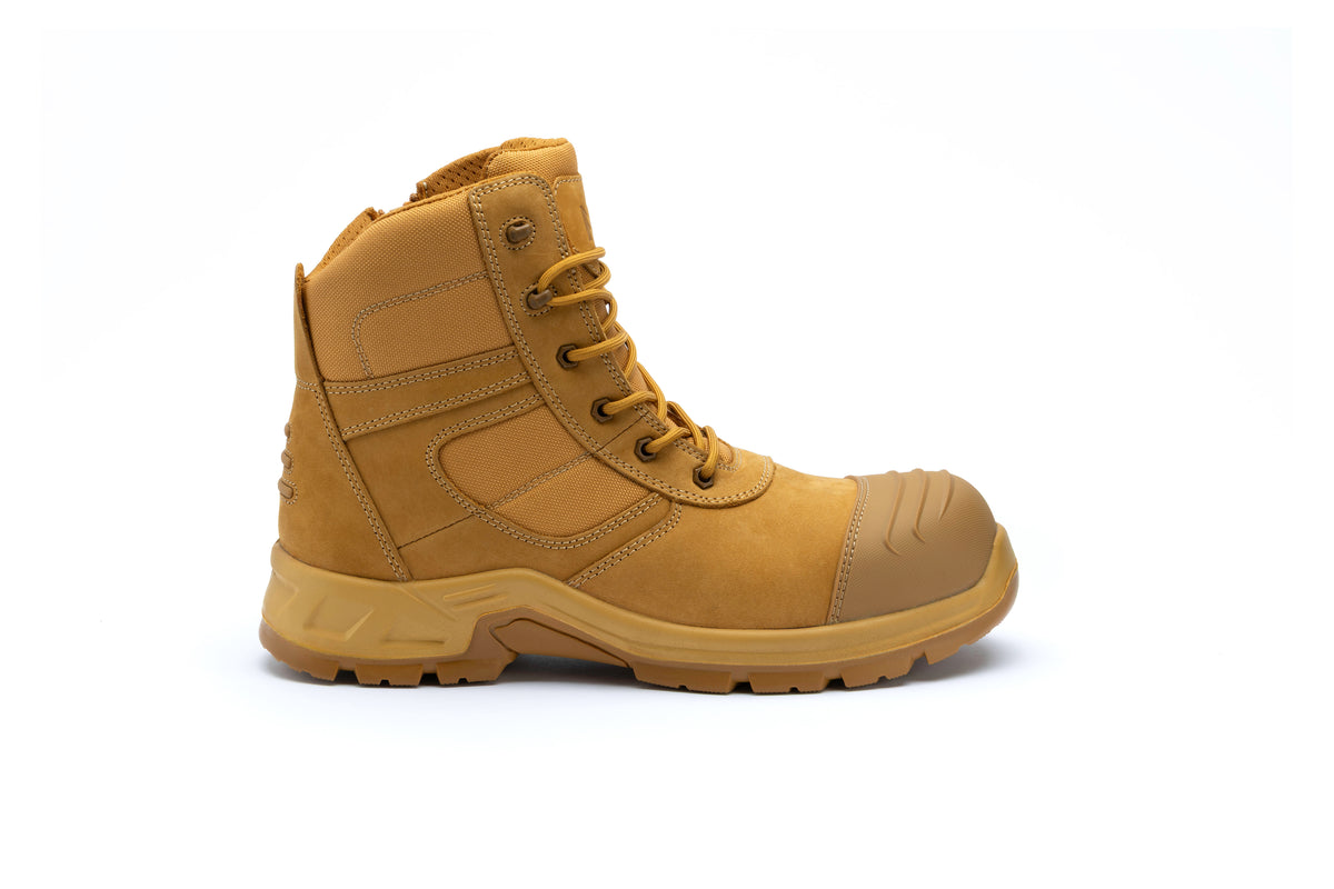 Cobber High Zip/Lace Safety Boot
