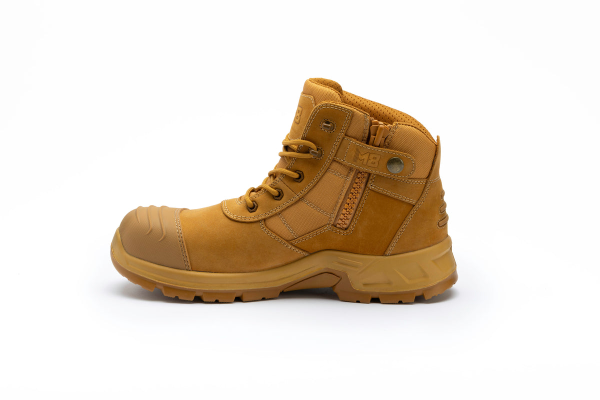 Fella Low Zip/Lace Safety Boot