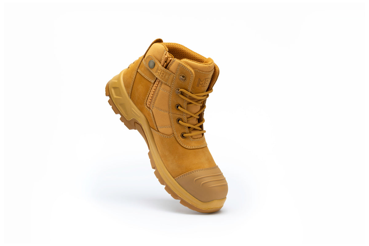 Fella Low Zip/Lace Safety Boot