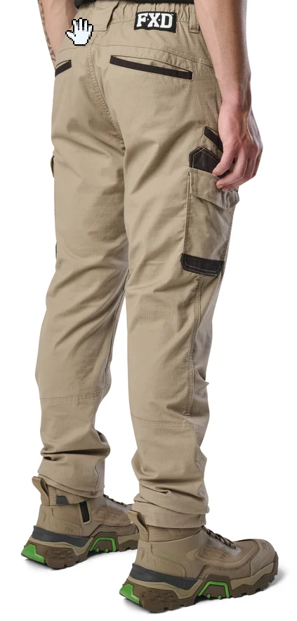 FXD Elastic Waist Stretch Ripstop Workpant - WP-12