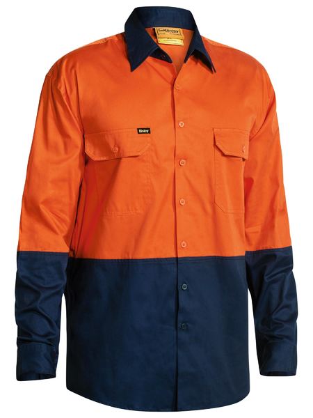 Bisley HiVis Cool Lightweight L/S Shirt - BS6895
