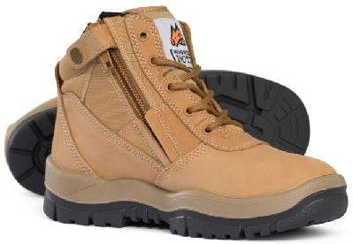 Mongrel Low Leg Zip Lace Safety Boot - 261050