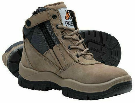 Mongrel Low Leg Zip Lace Safety Boot - 261060