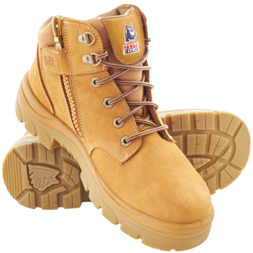 Steel Blue Parkes Zip/Lace Safety Boot - 312158