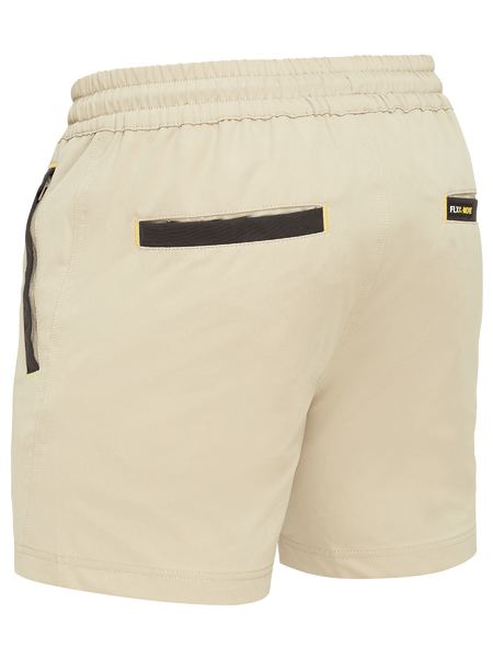Bisley Flex&amp;Move Stretch Elastic Waist Short - BSH1331