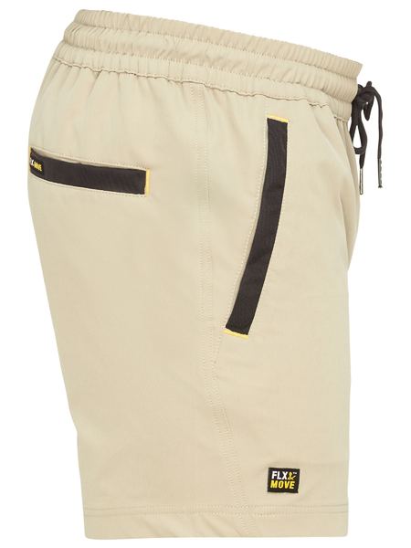 Bisley Flex&amp;Move Stretch Elastic Waist Short - BSH1331