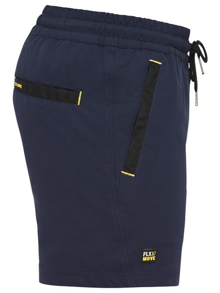 Bisley Flex&amp;Move Stretch Elastic Waist Short - BSH1331