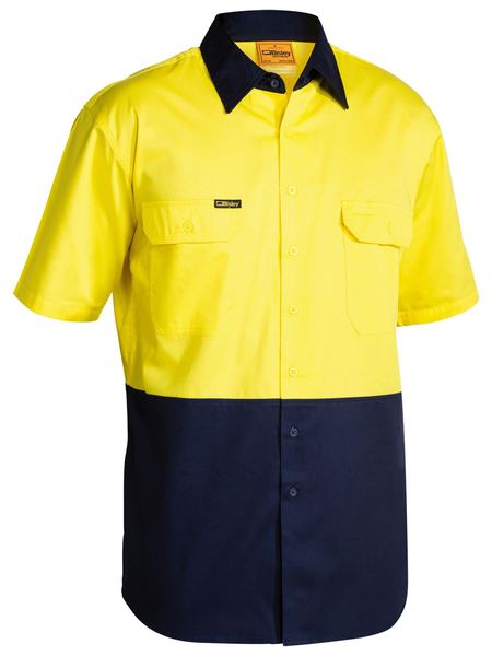 Bisley HiVis Cool Lightweight S/S Shirt - BS1895