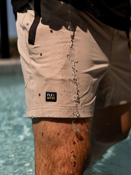 Bisley Flex&amp;Move Stretch Elastic Waist Short - BSH1331