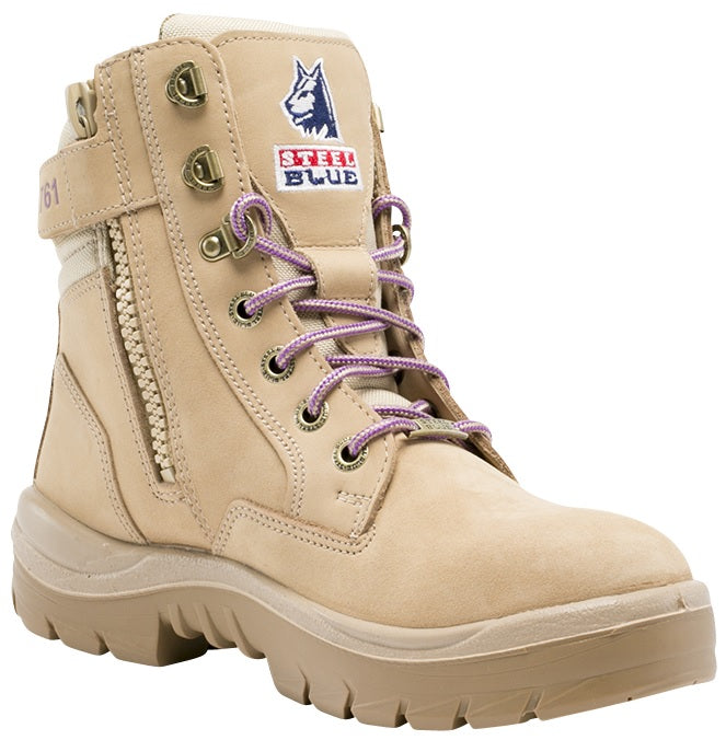 Steel Blue Ladies Southern Cross Nitrile Zip/Lace Safety Boot - 522761