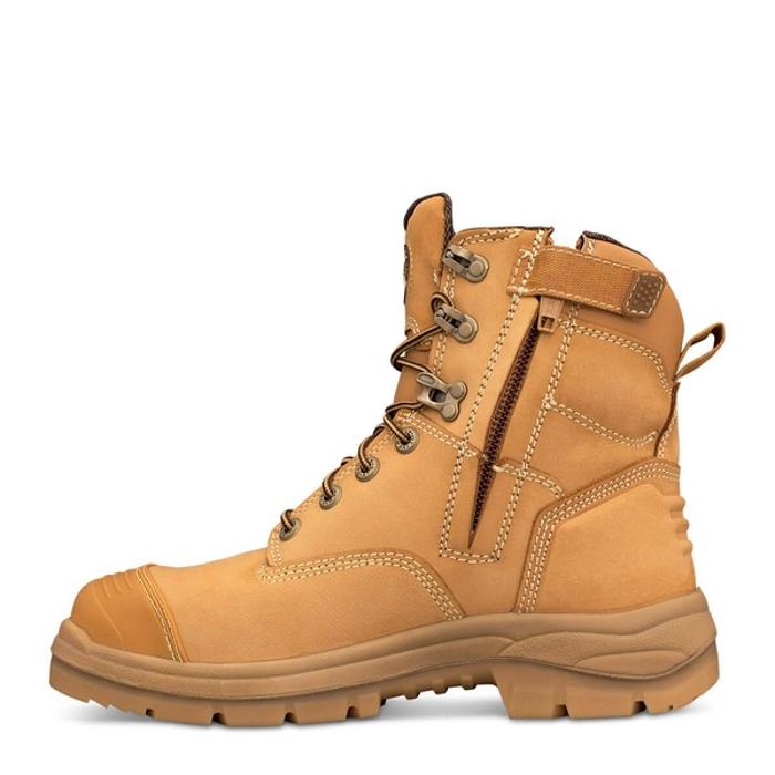 Oliver 6 Inch Zip Lace Safety Boot - 55332Z