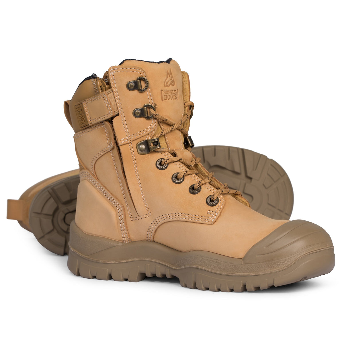 Mongrel High Leg Zip Lace Vibram Safety Boot - 561050