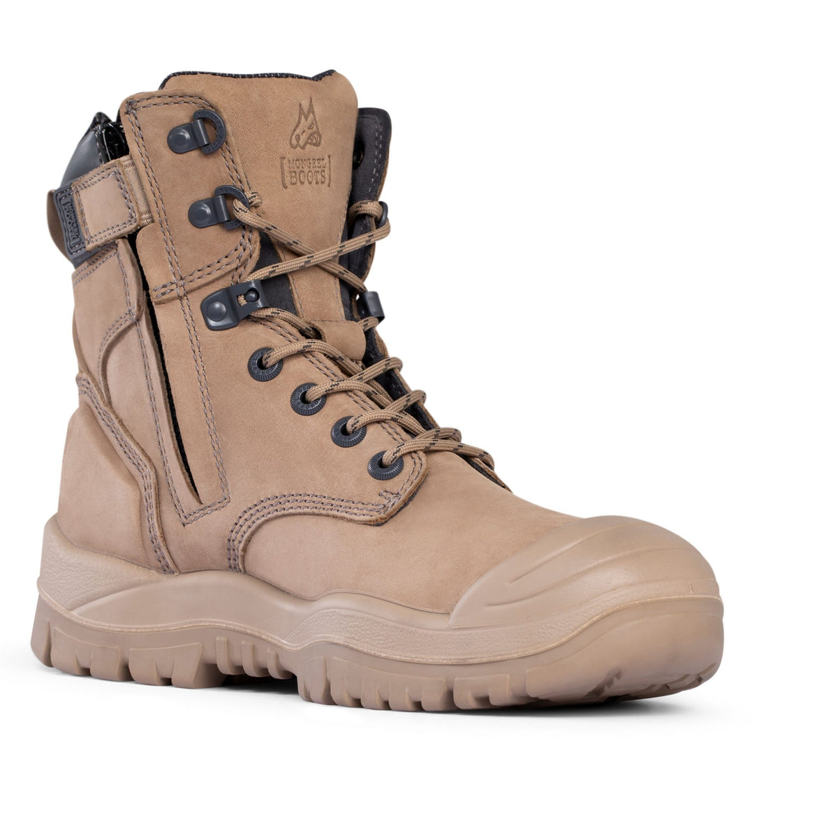 Mongrel High Leg Zip Lace Vibram Safety Boot - 561060
