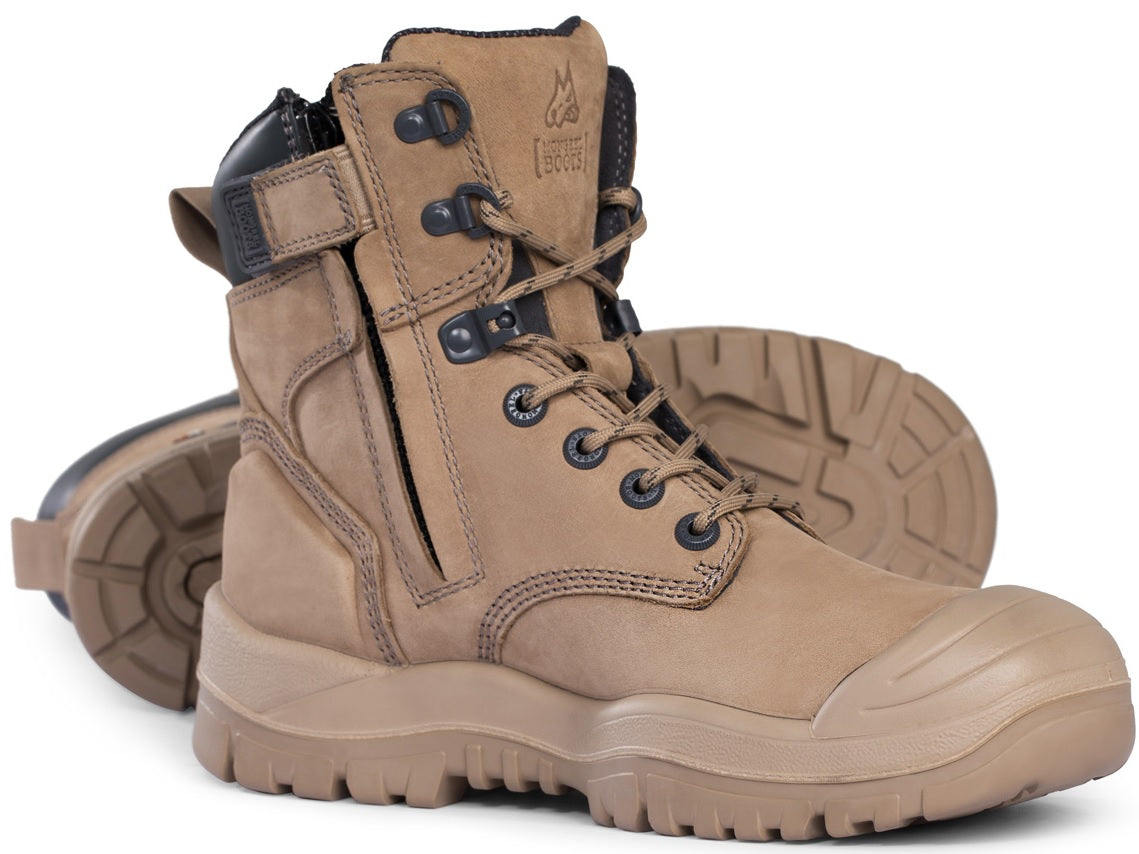 Mongrel High Leg Zip Lace Vibram Safety Boot - 561060