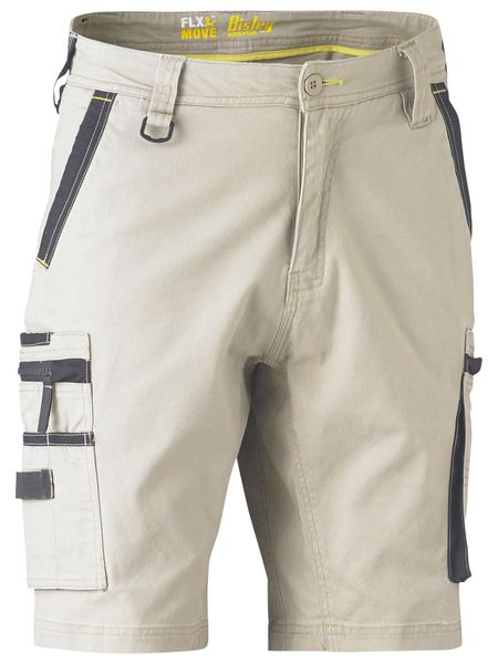 Bisley Flex&amp;Move Stretch Cargo Shorts - BSHC1330