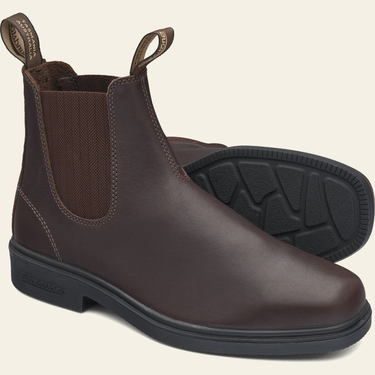 Elastic sided dress boots sales