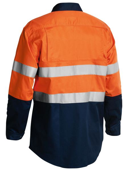 Bisley HiVis Taped Cool Lightweight L/S Shirt - BS6896