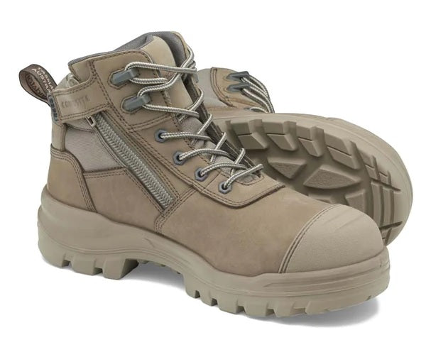 Blundstone Rotoflex Zip/Lace Composite Safety Boot - 8553