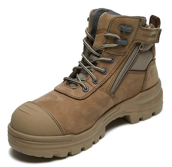 Blundstone Rotoflex Zip/Lace Composite Safety Boot - 8553