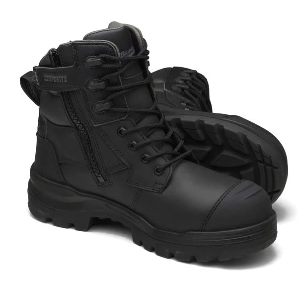 Blundstone Rotoflex Zip/Lace Composite Safety Boot - 8561