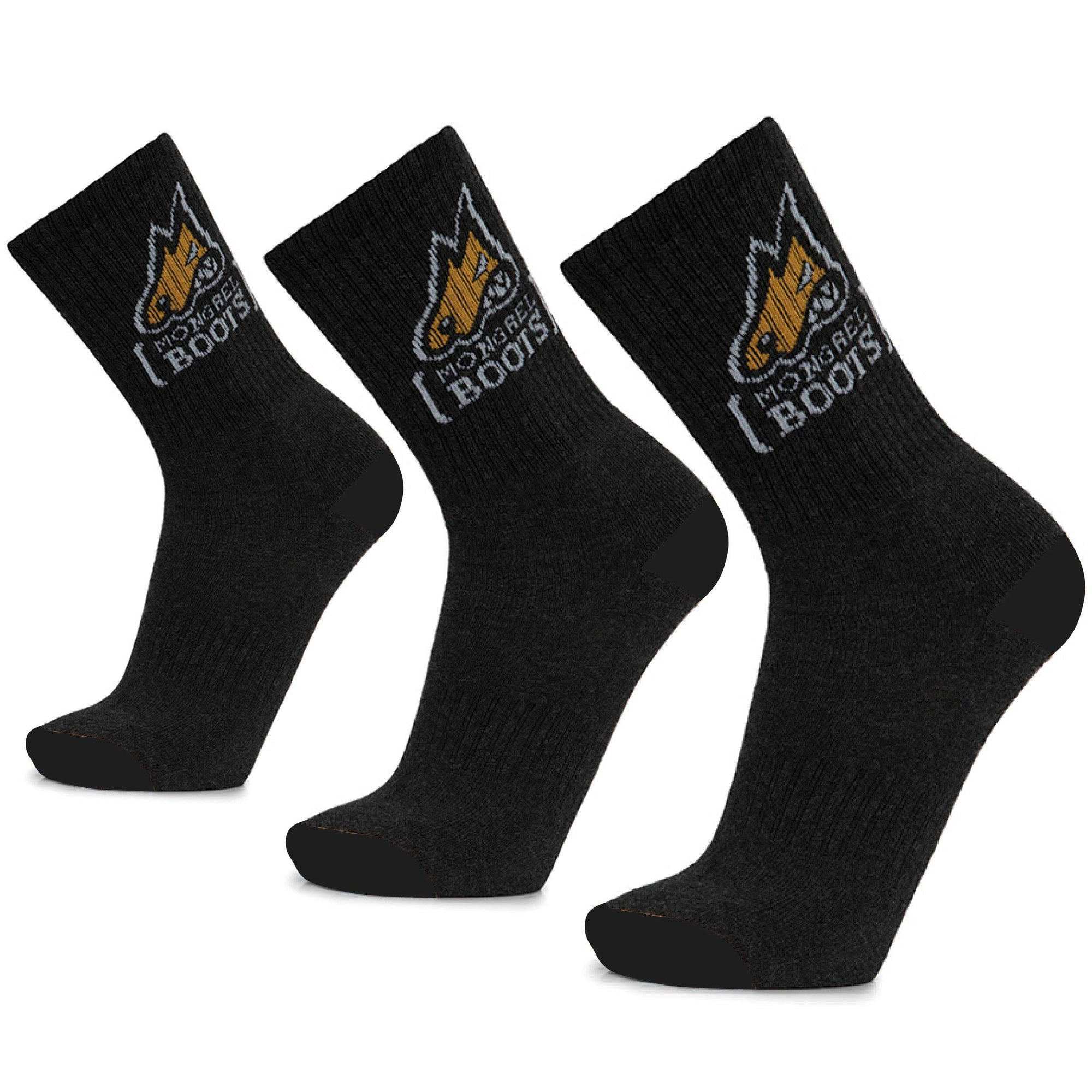 Mongrel Bamboo Socks - 3PK