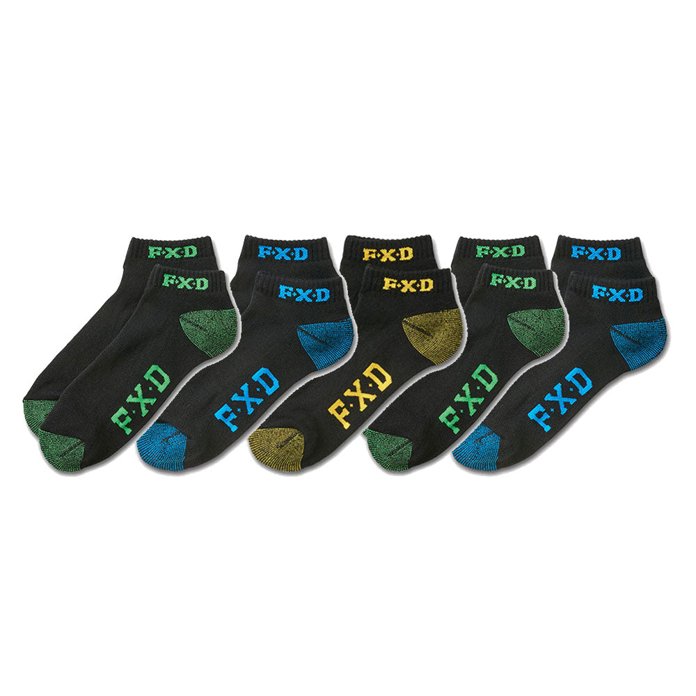 FXD 5PK Cotton Ankle Socks - SK-3