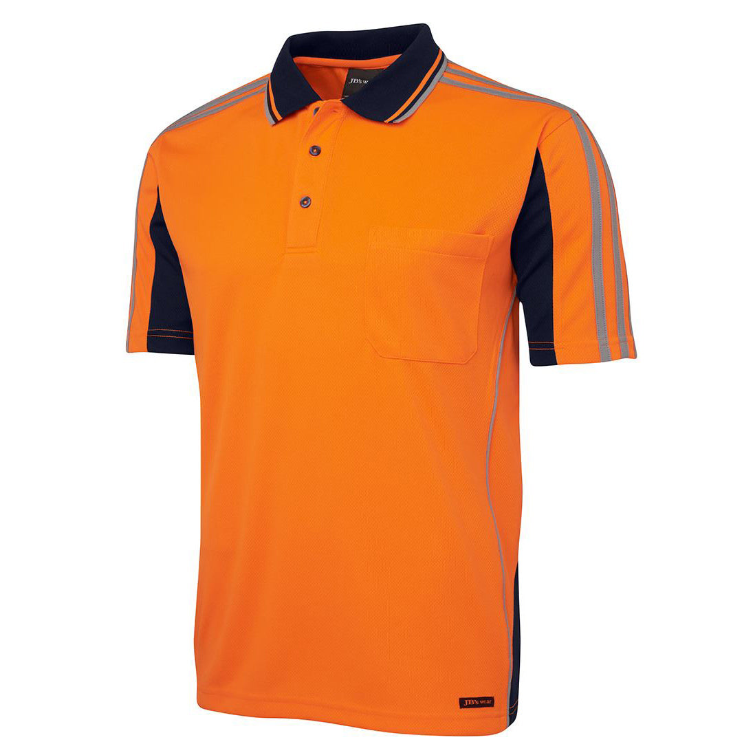 JBs HiVis Arm Tape Polo - 6AT4S