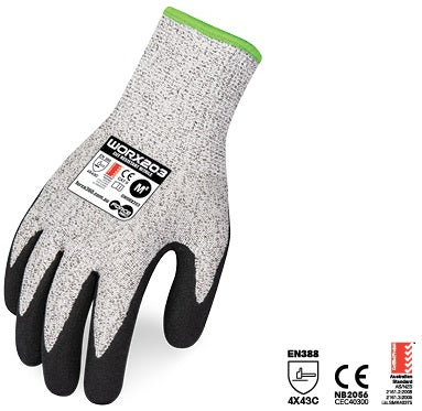 WORX203 CUTC SAND NITRILE GLOVE