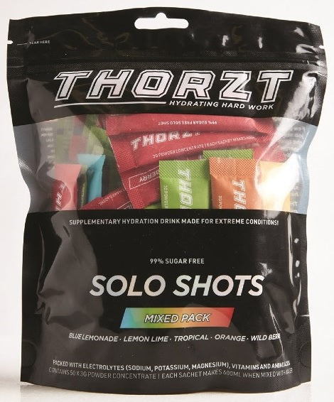 THORZT SINGLE SHOTS - MIX 50PK