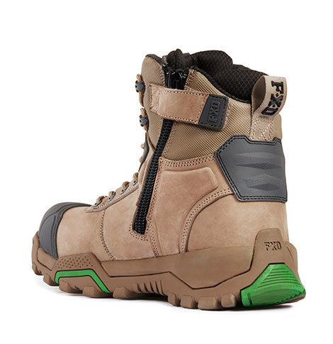 FXD High Zip Lace Composite Safety Boot - WB-1