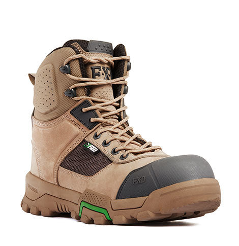 FXD High Zip Lace Composite Safety Boot - WB-1