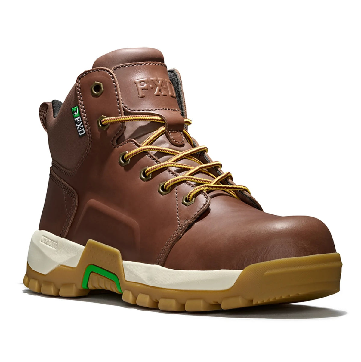 FXD Lace-Up Leather Composite Safety Boot - WB-3