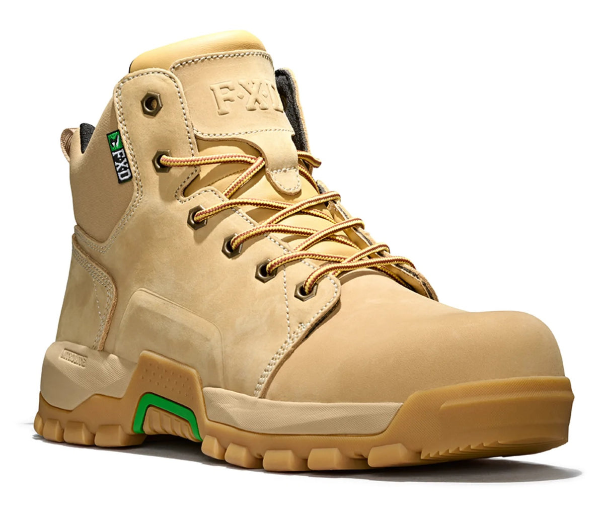 FXD Lace-Up Leather Composite Safety Boot - WB-3