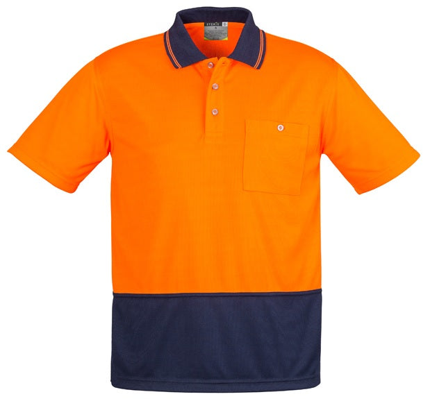 SYZMIK HiVis Unisex Basic S/S Polo - ZH231