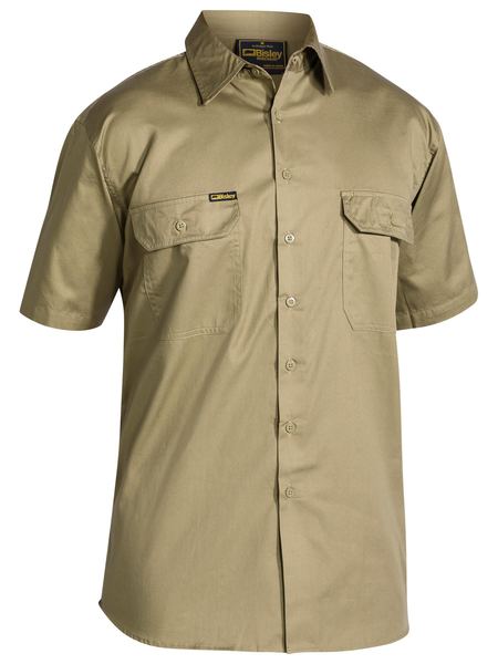 Bisley Lightweight Cotton S/S Shirt - BS1893