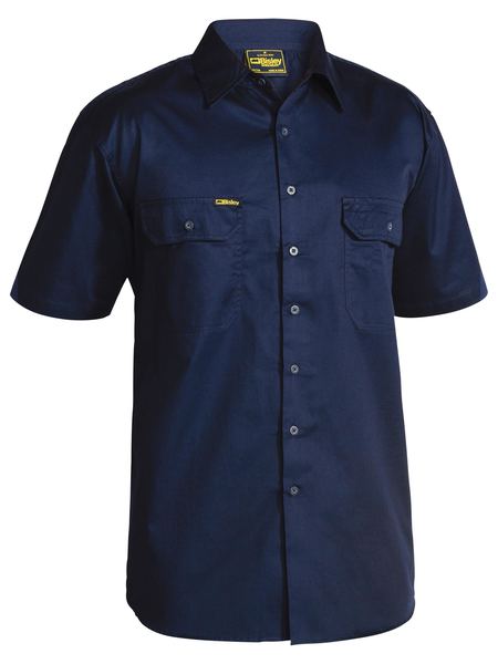 Bisley Lightweight Cotton S/S Shirt - BS1893