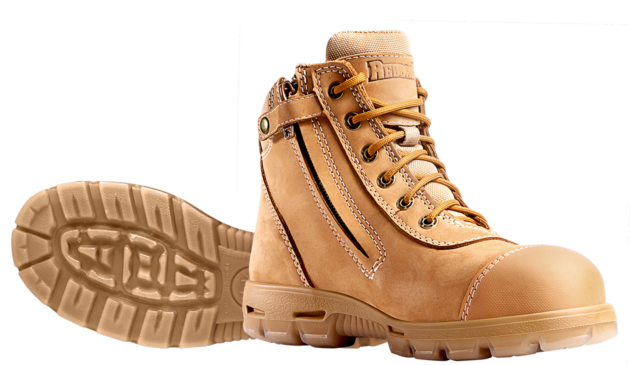Redback Cobar Lace/Zip Safety Boot + Scuff - USCWZS